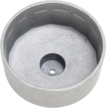 PARTS UNLIMITED 76mm oil filter wrench for BMW L99-04198, cup-style spin-on filter removal tool, designed for easy oil filter changes.