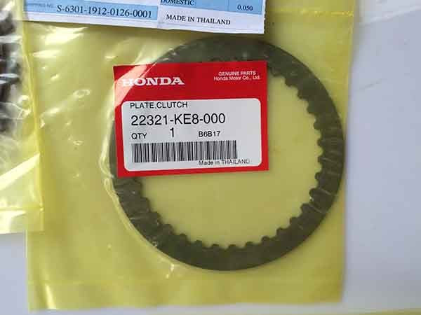 Honda Grom Clutch Plate 2014 - 2024 - Howling Moto
