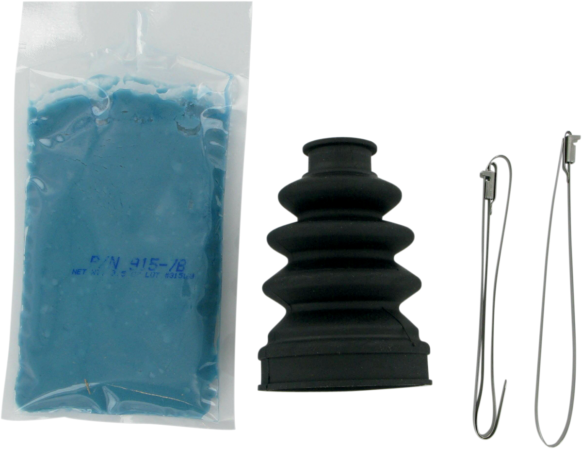 Moose Offroad AB703 CV Boot Kit for Honda, Kawasaki, Suzuki, Yamaha, front and rear inboard CV joints, durable replacement parts.