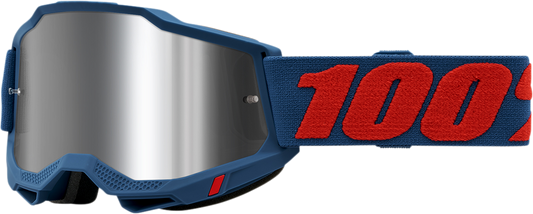 100% Accuri 2 Goggles - Odeon - Silver 50014-00010 - Howling Moto