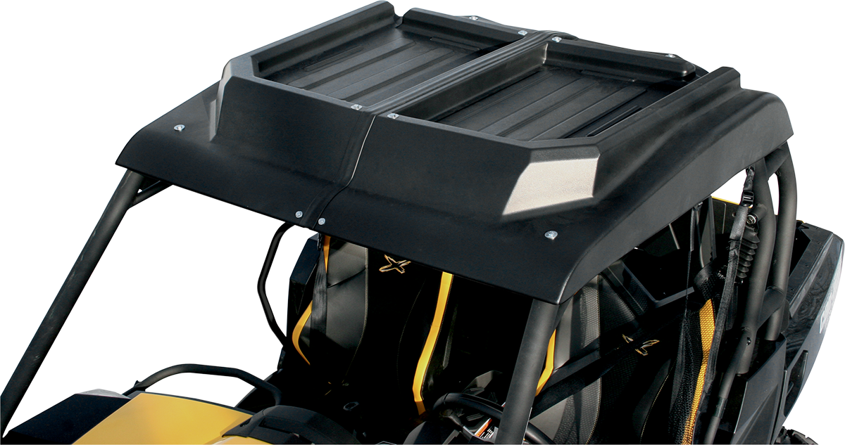 Moose Offroad UTV Roof V000087-11056M – Two-Piece Polyethylene Roof with UV Stabilizers and Built-In Storage