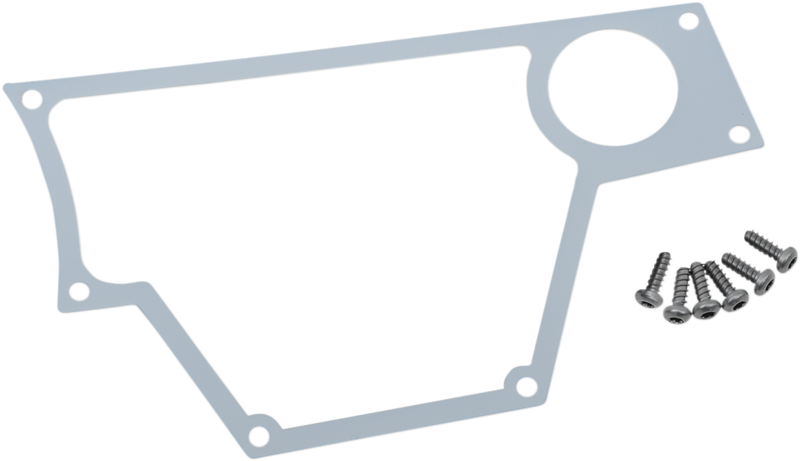 Moose Offroad large white dash plate for RZR, right side, made of durable material, part #100-4371-PU.