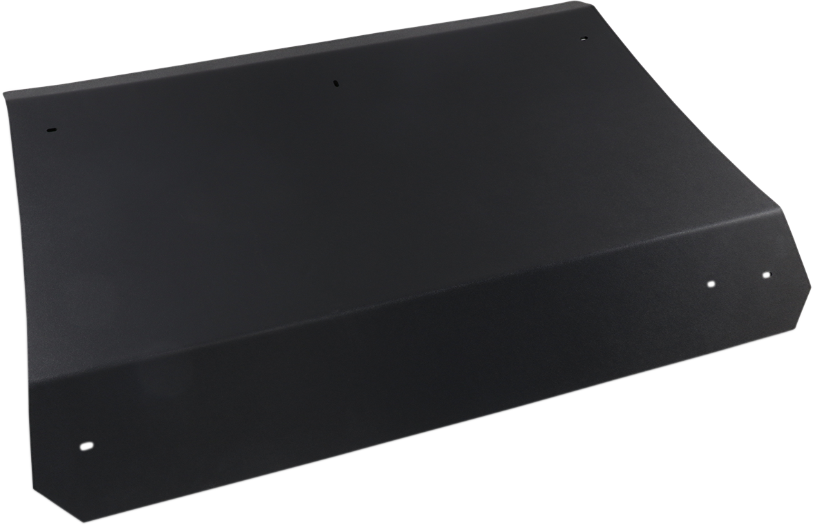 MOOSE OFFROAD UTV roof made of one-piece polyethylene with molded-in storage compartments and built-in drains.