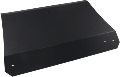 MOOSE OFFROAD UTV roof made of one-piece polyethylene with molded-in storage compartments and built-in drains.