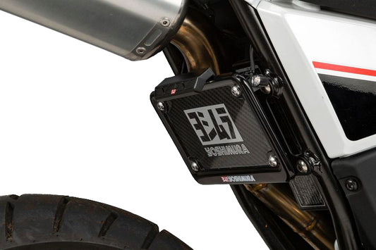 YOSHIMURA Fender Eliminator Kit for CF Moto motorcycle, featuring sleek design and mounting hardware.