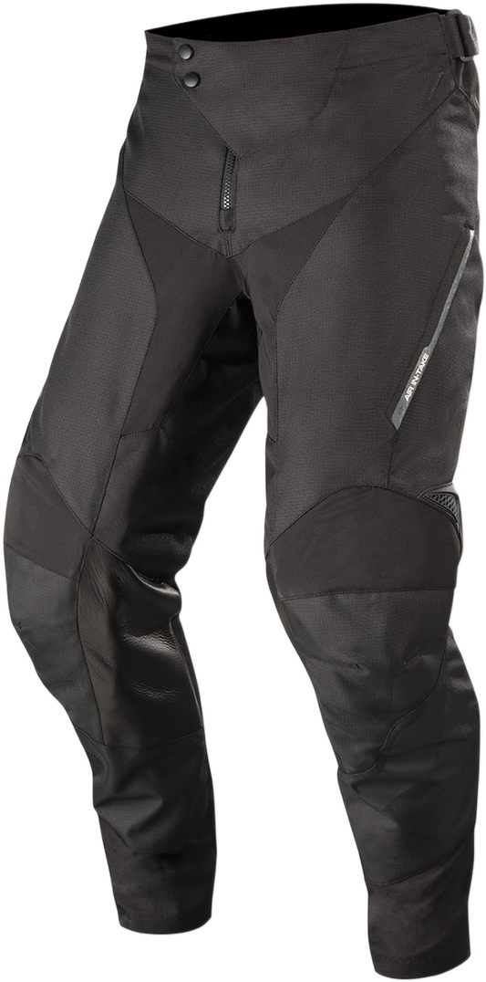 Black Alpinestars Venture-R motorcycle pants with reinforced panels, US 36 / EU 52, designed for durability and comfort.