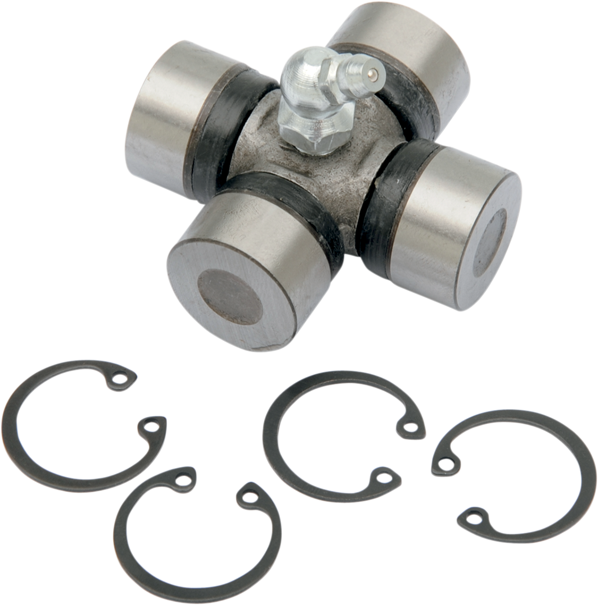 MOOSE OFFROAD ATV505 universal joint for Can-Am and Polaris ATVs, showing the metal joint part on a white background.
