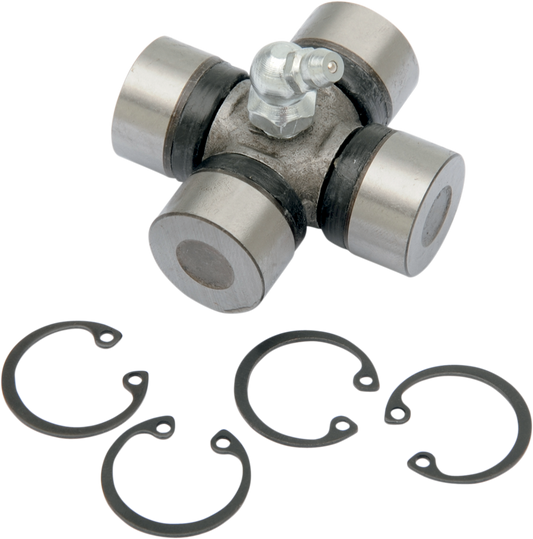 MOOSE OFFROAD ATV505 universal joint for Can-Am and Polaris ATVs, showing the metal joint part on a white background.
