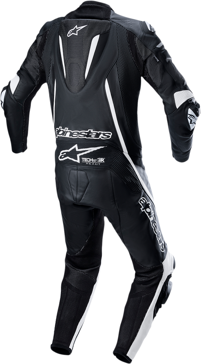 ALPINESTARS, Alpinestars Fusion 1-Piece Race Suit - Black/White US 46 / EU 56 (Part No. 3153022-12-56)