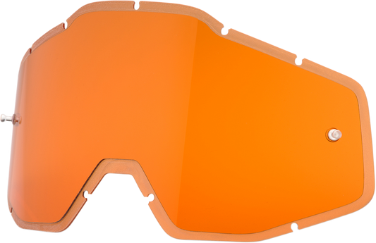 100% Accuri/Strata/Racecraft Lens - Injected Persimmon 51004-016-02 - Howling Moto