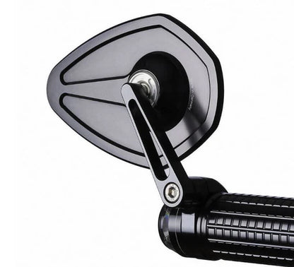 Motogadget m-view Pace Bar End Mirror for 7/8 & 1" Handlebars (Each) - Howling Moto