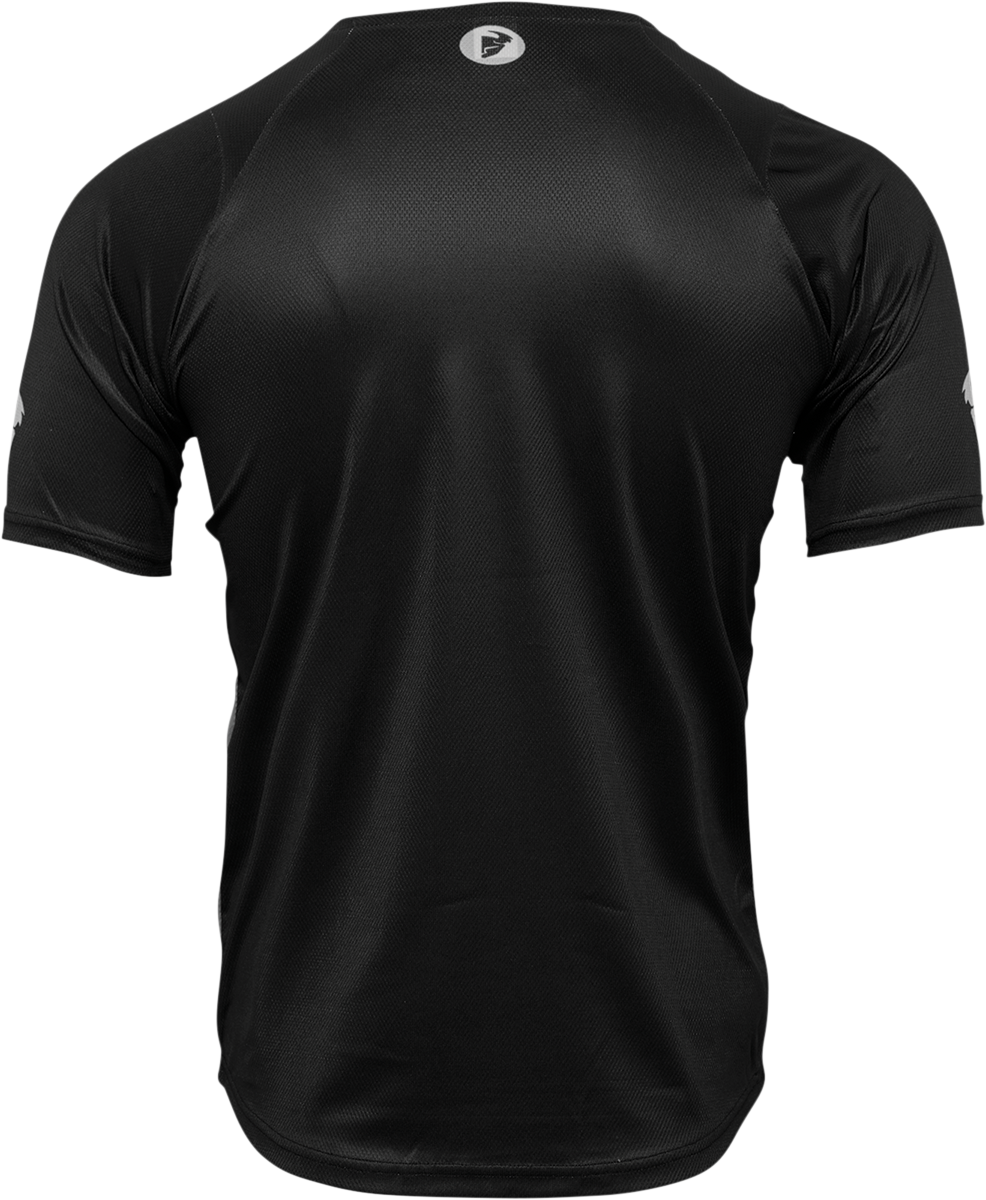 THOR, THOR Assist Shiver Short-Sleeve Jersey - Black/Gray, Part 5120-0169