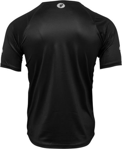 THOR, THOR Assist Shiver Short-Sleeve Jersey - Black/Gray, Part 5120-0169