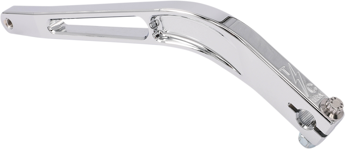 Chrome Thrashin Supply Co. TSC-2901-3 shifter lever made of durable 6061 T6 aluminum for enhanced shifting performance.