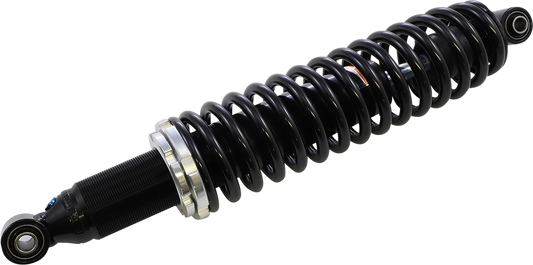 Heavy-duty front gas shock for Yamaha off-road vehicles by MOOSE OFFROAD, showing the durable shock absorber with mounting components.