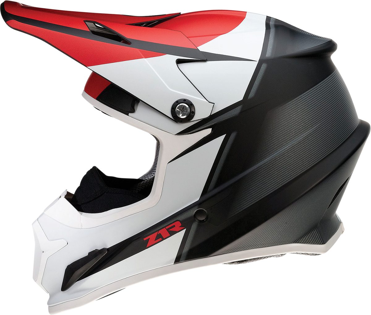 Z1R, Z1R Rise Snow Helmet Cambio 2XL by Z1R - Red, Black & White