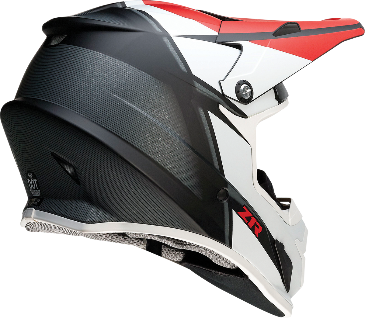 Z1R, Z1R Rise Snow Helmet Cambio 2XL by Z1R - Red, Black & White