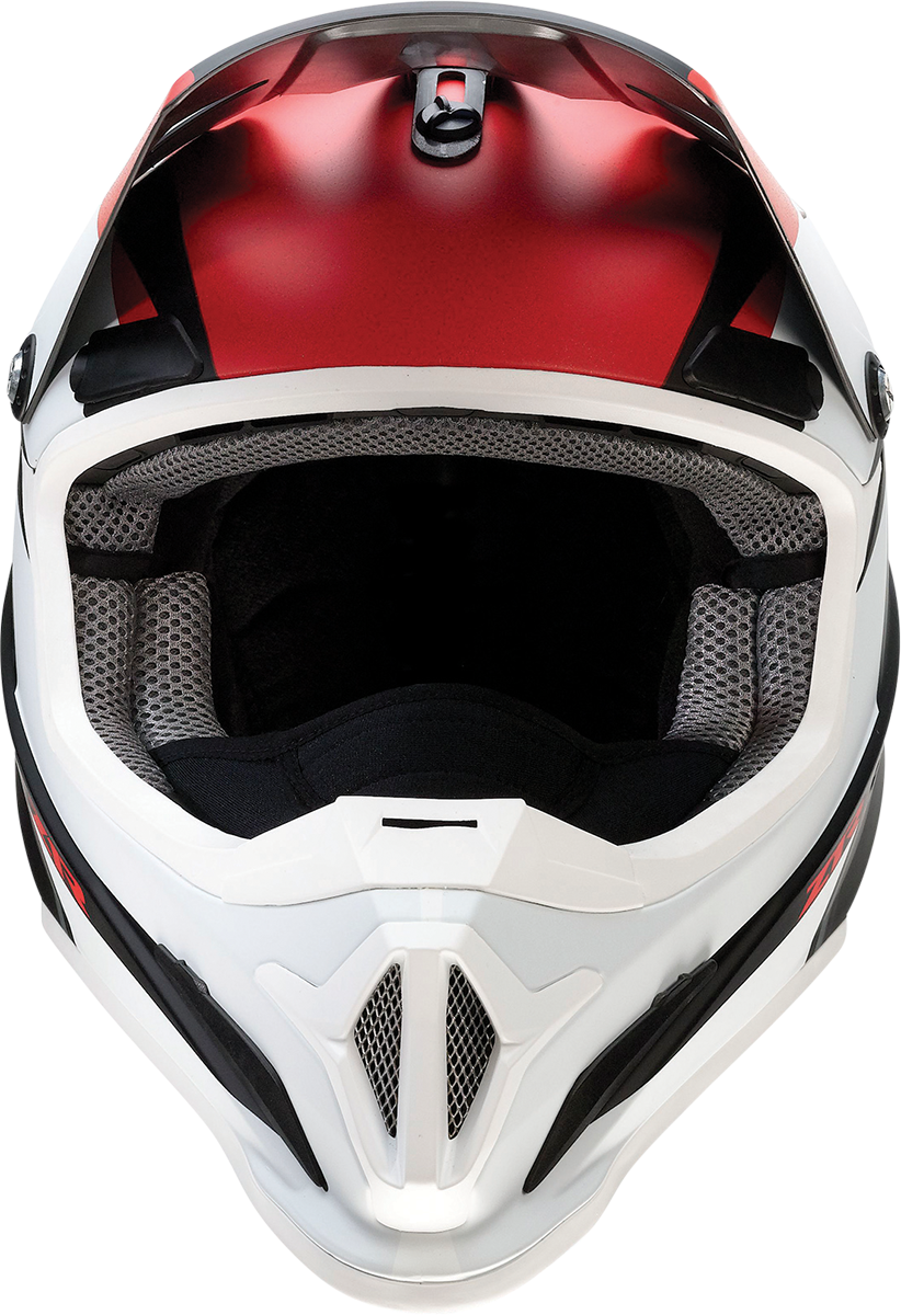 Z1R, Z1R Rise Snow Helmet Cambio 2XL by Z1R - Red, Black & White