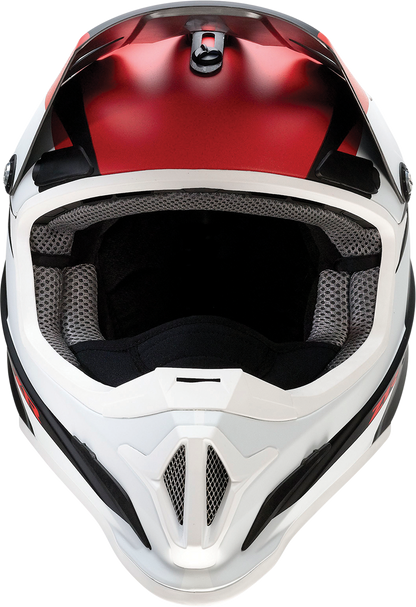 Z1R, Z1R Rise Snow Helmet Cambio 2XL by Z1R - Red, Black & White
