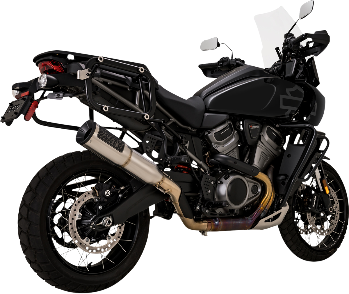 VANCE & HINES, Vance & Hines Adventure Hi-Output 450 Slip-On Muffler for Revolution Max 1250 - Stainless Steel Part 16533