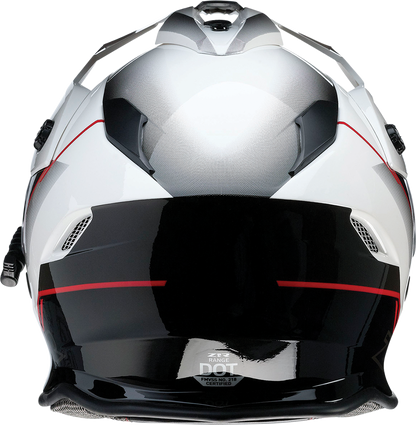 Z1R, Z1R Range Snow Helmet Bladestorm Electric Dual Pane Black/Red/White Small 0101-14054