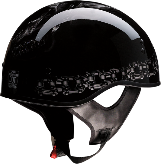 Z1R, Z1R Vagrant Helmet FTW in Black/Gray, 2XL – Part #0103-1323 by Z1R