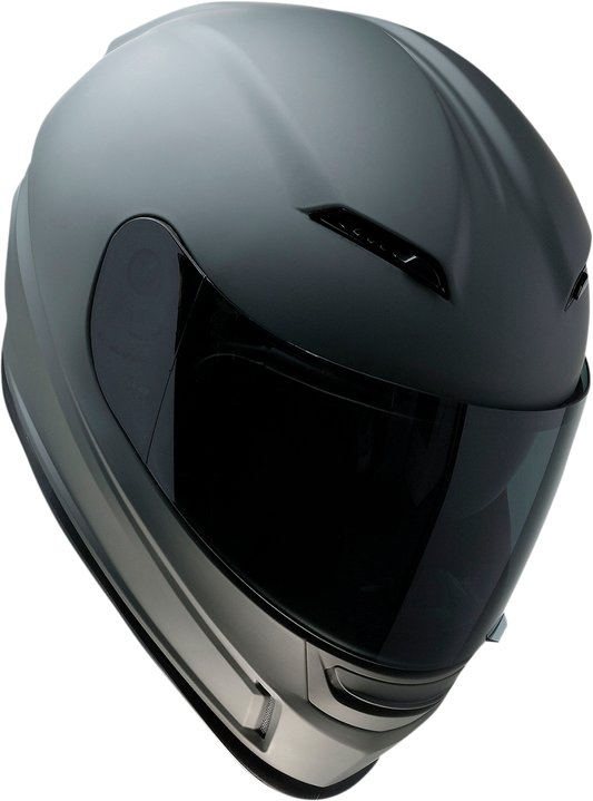 Z1R Jackal helmet in primer gray with smoke shield, medium size, featuring a sleek aerodynamic design and secure strap system