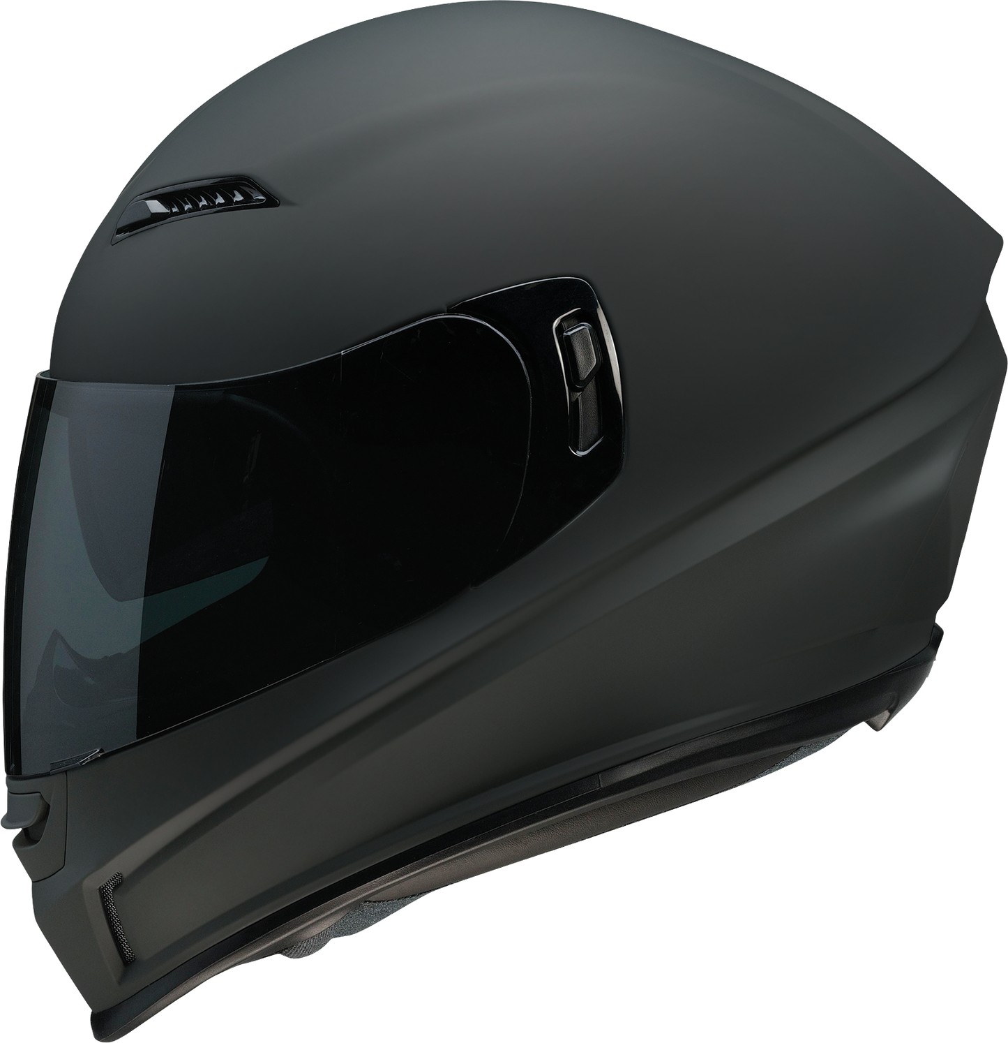 Z1R Jackal motorcycle helmet in flat black with smoke shield, medium size, featuring a sleek aerodynamic design and ventilation.