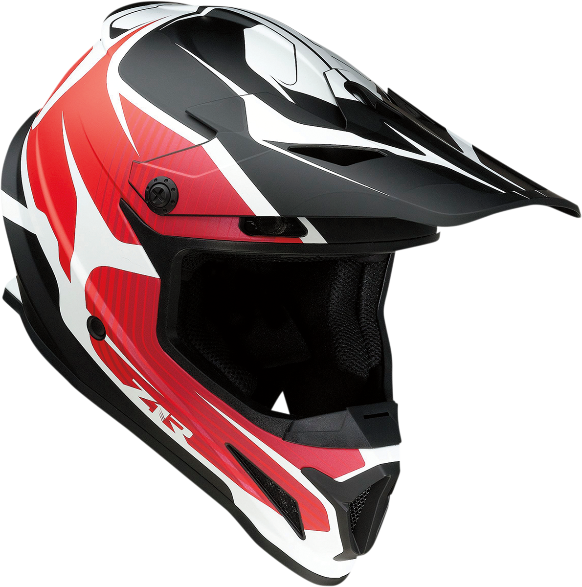 Z1R, Z1R Rise Helmet Flame Red 2XL with Enhanced Ventilation and Removable Liner