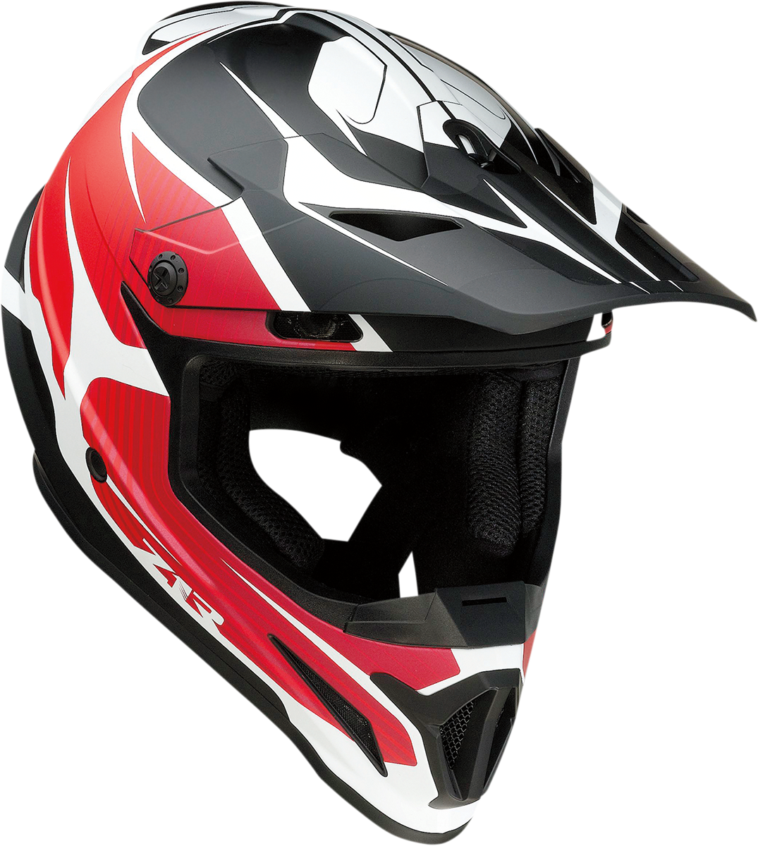 Z1R, Z1R Rise Helmet Flame Red 2XL with Enhanced Ventilation and Removable Liner
