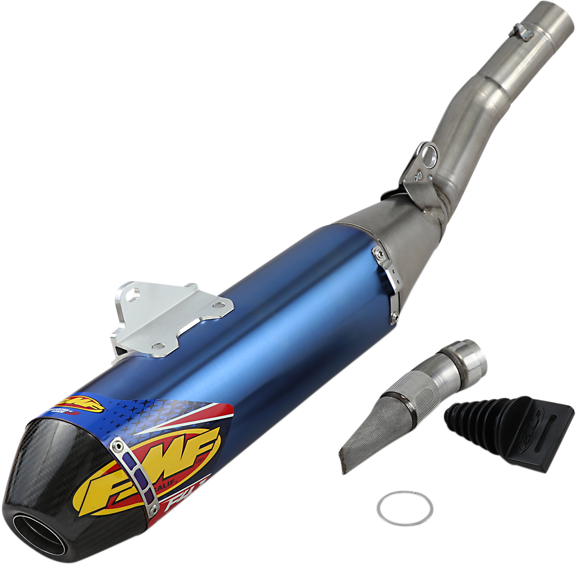 FMF Factory 4.1 RCT Muffler - Anodized Titanium (Part #044445)
