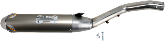 FMF PowerCore 4 Muffler 044300 – Enhanced Performance with Aluminum Construction and Removable Spark Arrestor