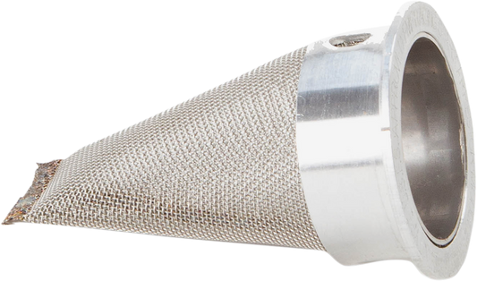 FMF Powercore 4 Hex Spark Arrestor Insert for 4-stroke engines, showing the metal hexagonal design and mounting features.