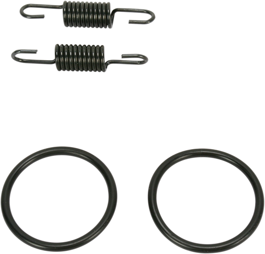 FMF Pipe Spring and O-Rings Kit for exhaust systems, includes replacement components for FMF motorcycle exhausts.