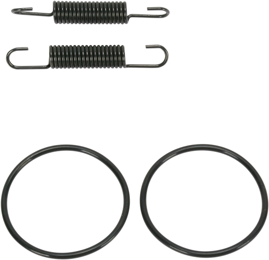 FMF Pipe Spring and O-Rings Kit for exhaust systems, includes replacement springs and O-rings for FMF exhaust repair.