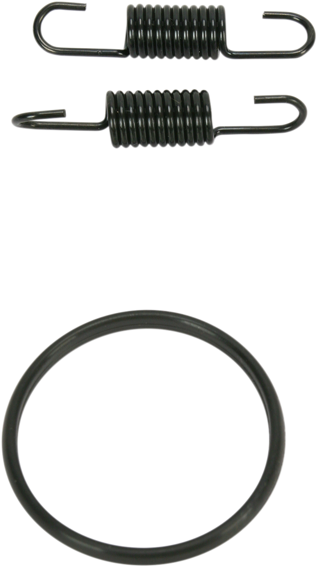 FMF Pipe Spring and O-Rings Kit 011314 for motorcycle exhaust systems, showing the spring and O-rings on a clean background.