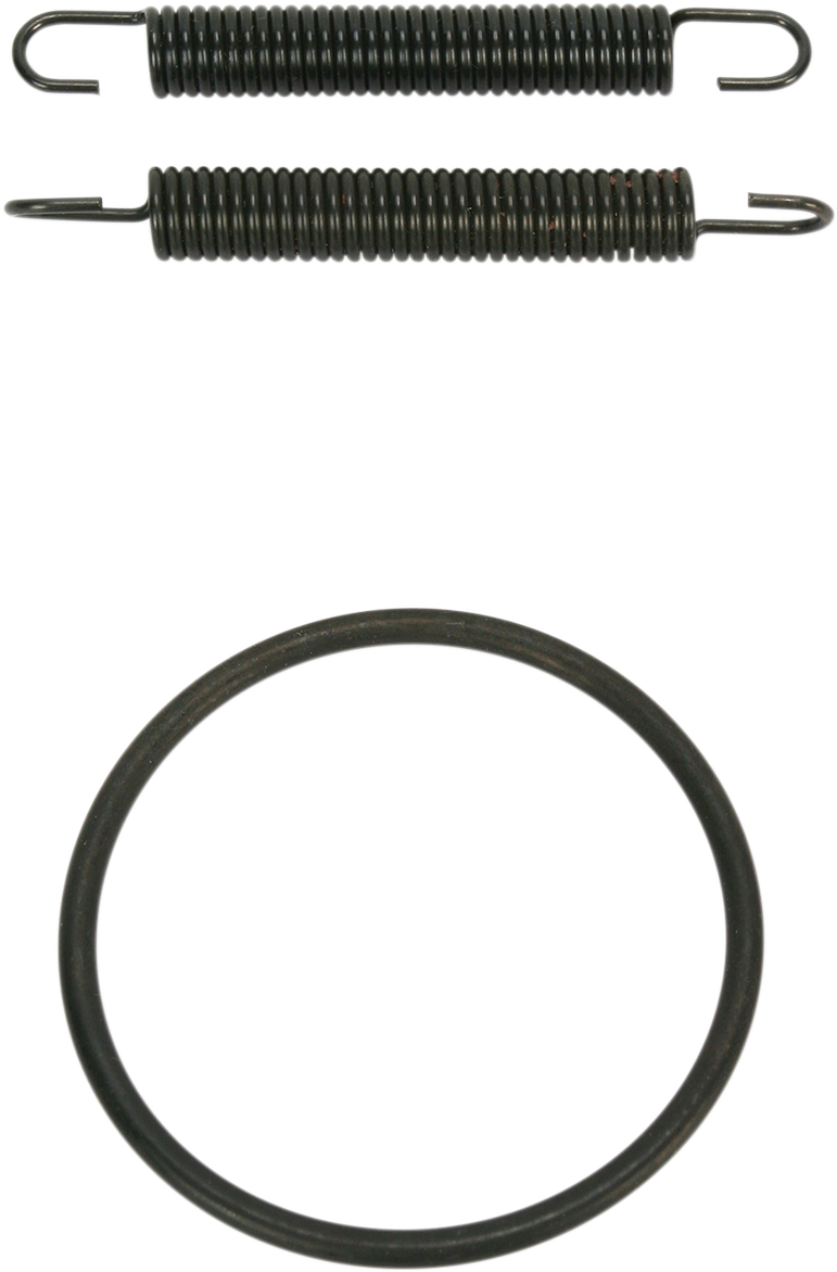 FMF Pipe Spring and O-Rings Kit 011317 for motorcycle exhaust pipe, includes replacement spring and O-rings for proper fit and sealing