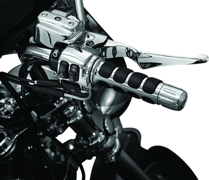 Kuryakyn Mechanical Throttle Cruise Assist in chrome for Honda VTX1800 and Shadow Spirit motorcycle throttle control
