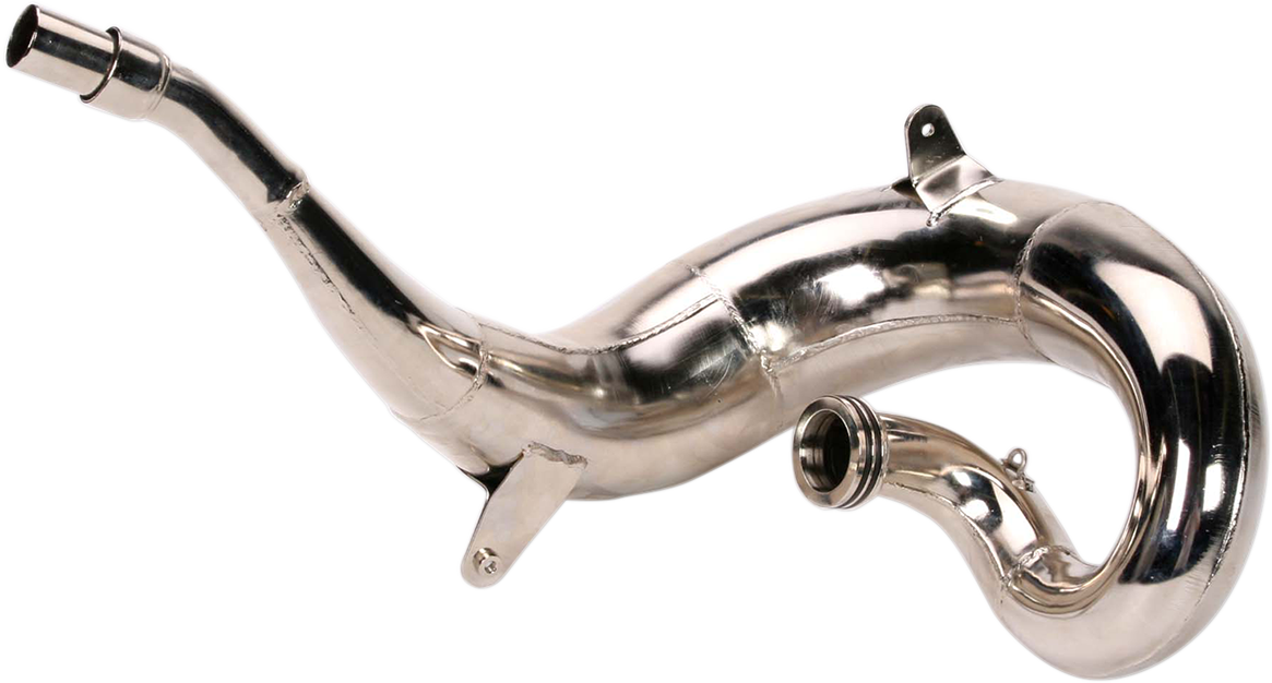 FMF Fatty Pipe 022006 performance exhaust system with polished metal finish, designed for improved power and durability.