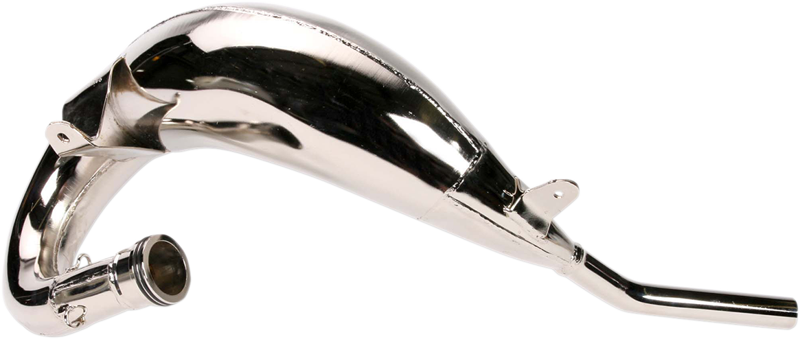FMF Fatty Pipe 025019 high-performance motorcycle exhaust with sleek design and polished finish.