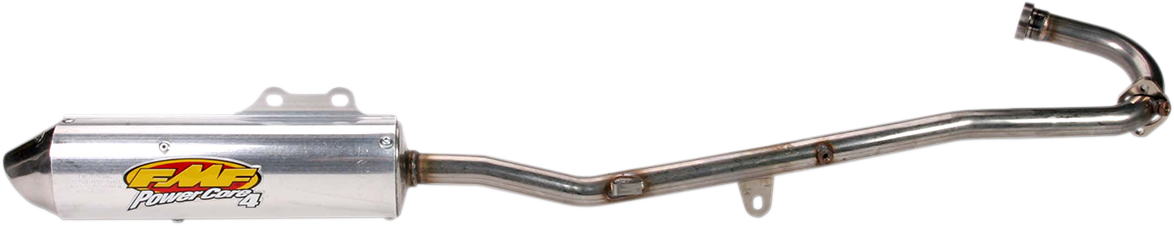FMF Powercore 4 motorcycle exhaust system, high-performance motorcycle exhaust with sleek design and durable construction.