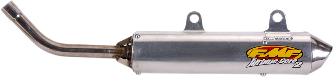 FMF Turbinecore 2 Silencer 020313 - Durable Stainless Steel Exhaust for Improved Performance
