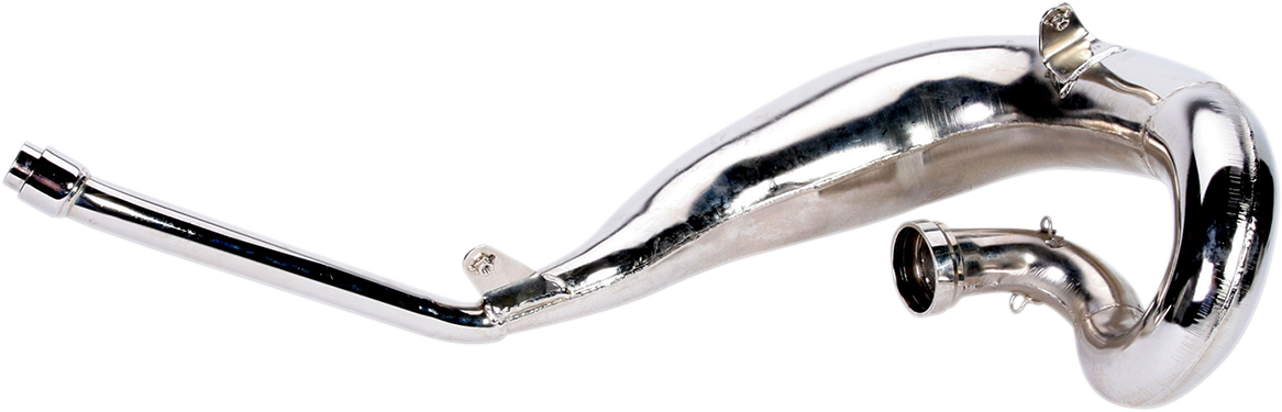 FMF Fatty Pipe 020127 for motorcycle exhaust system, showcasing the durable metal pipe with branding details.