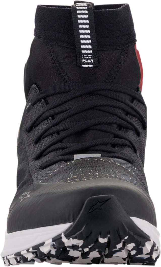 Alpinestars Speedforce shoes in black, white, and red with US size 12, sporty design and lightweight construction.