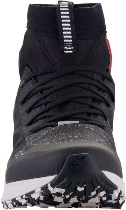 Alpinestars Speedforce shoes in black, white, and red with US size 12, sporty design and lightweight construction.