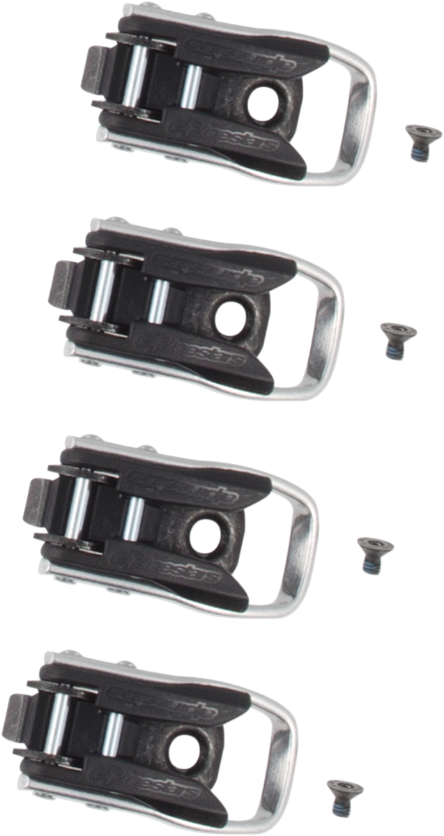ALPINESTARS Boot Buckle - Black - for '14 thru '18 Tech 10 boots 25LET14-10 - Howling Moto