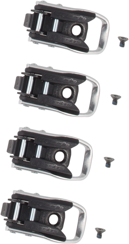 ALPINESTARS Boot Buckle - Black - for '14 thru '18 Tech 10 boots 25LET14-10 - Howling Moto
