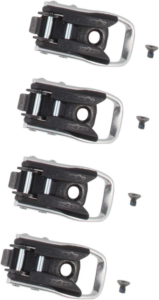 ALPINESTARS Boot Buckle - Black - for '14 thru '18 Tech 10 boots 25LET14-10 - Howling Moto