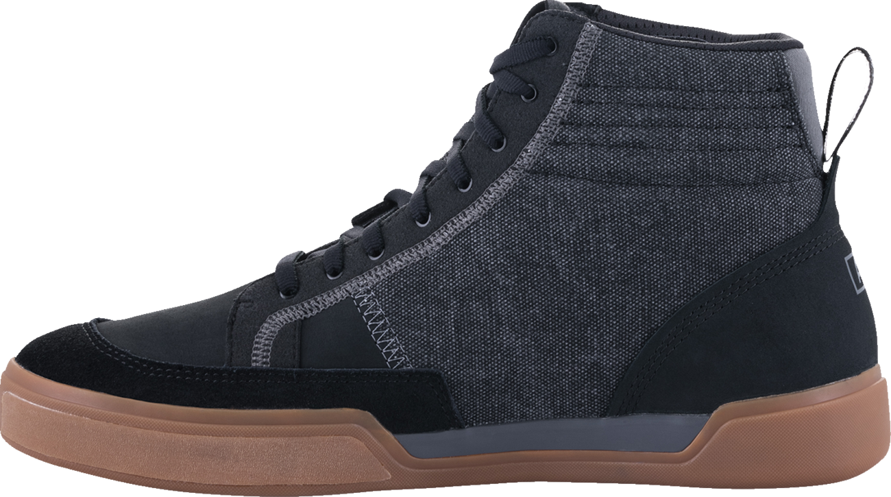 Alpinestars Ageless Shoes in black, gray, and brown style with US 12.5 size, featuring sporty design and durable material.