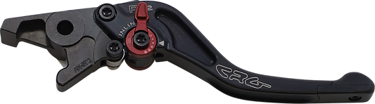 Black CRG RC2 Shorty Brake Lever with 2AN-572-H-B designation, designed for motorcycle braking systems, shown in the image.